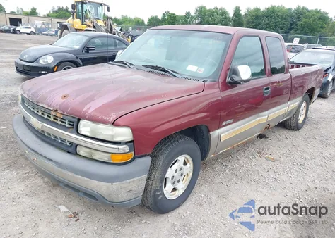 2001 Chevrolet Silverado 1500 Ls from USA, damaged, VIN 2GCEC19V811392524